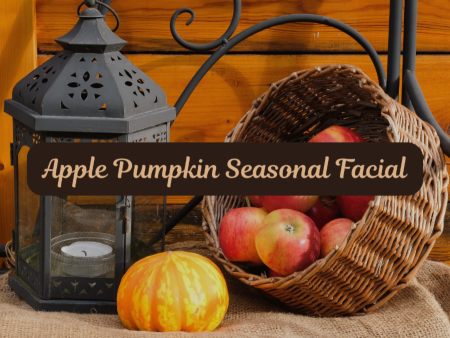 Autumn harvest display featuring fresh apples in wicker basket and pumpkin, ideal for seasonal foodservice and wholesale produce distribution.